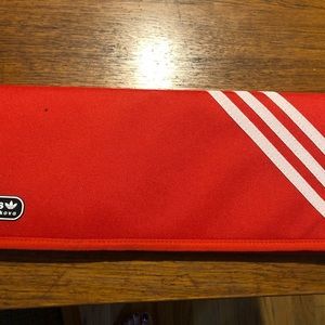 Adidas lotta volkova red trifold clutch